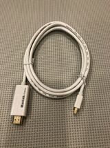 Mini DisplayPort-HDMI 1.8m MacBook お買い得品_画像1