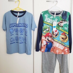 スーパーマリオ 光る2トップスパジャマ