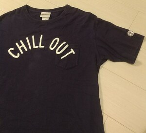 古着/Tシャツ/CHILL OUT/チルアウト/Wear the MUSIC. We are the MUSIC. (TOWER RECORDS)/サイズ M