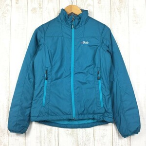 WOMENs XS ラブ プラズマ ジャケット PLASMA JACKET RAB QIN-65 グリーン系