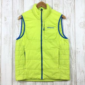 MENs S パタゴニア ナノエア ベスト Nano-Air Vest フルレンジ インサレーション PATAGONIA 84270 CHRT イエ