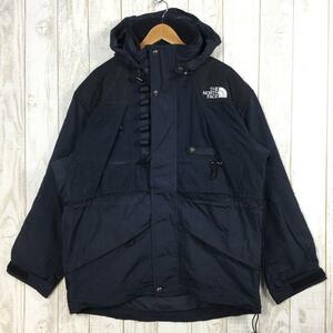 MENs L ノースフェイス 90s スキー ジャケット SKI JACKET オールブラック 入手困難 ネクストビンテージ NORTH FACE