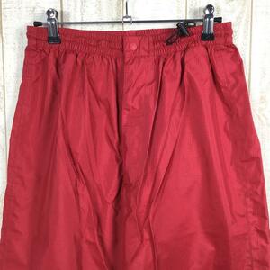 WOMENs O オンヨネ レインパンツ 3層 防水 ONYONE レッド系