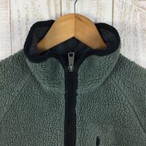 MENs M パタゴニア レトロ カーディガン RETRO CARDIGAN ユーカリ×ダークアッシュ アメリカ製 PATAGONIA 23023_画像3