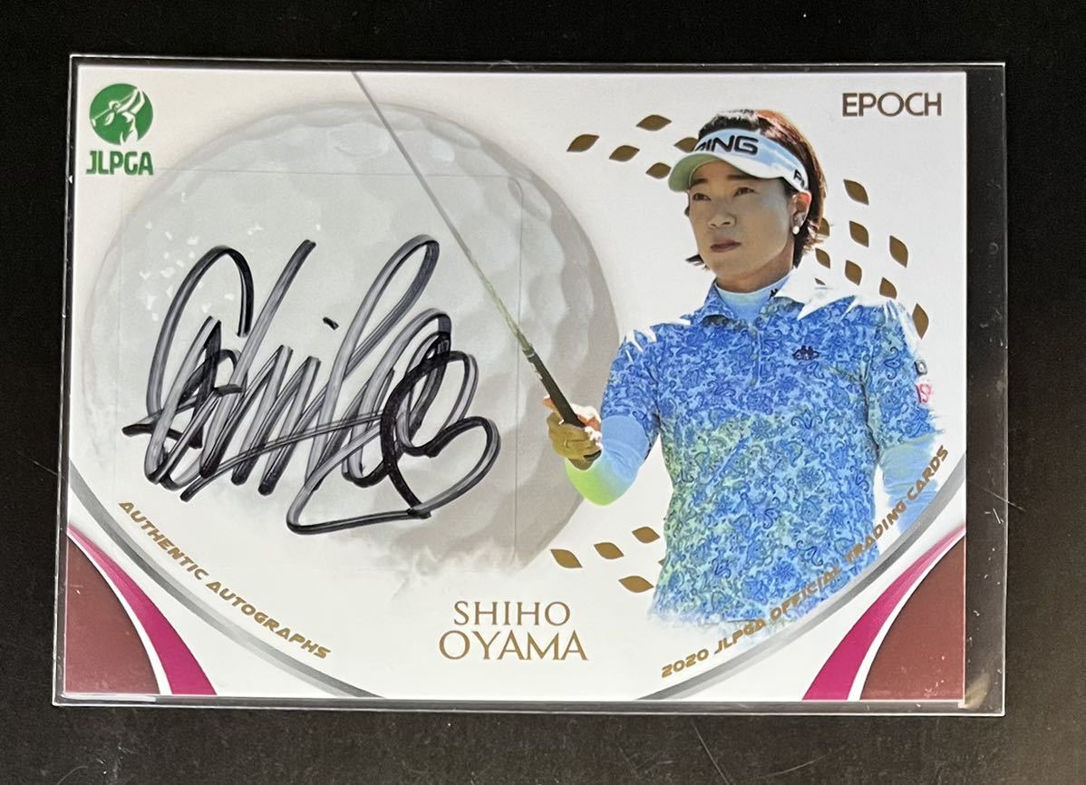 楽天カード分割】 EPOCH 尾関彩美悠 直筆サインカード JLPGA 女子