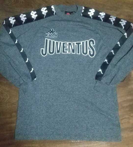 値下げ交渉 1990s ユベントス ロングスリーブシャツ Kappa MADE IN ITALY 検) JUVENTUS L/S DEL PIERO ZIDANE ユーベ 長袖 デルピエロ Y2K