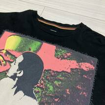 19ss◆Paul Smith◆Tropical Lady Print Tシャツ M 黒 ブラック ポール スミス パラダイス トロピカル 半袖 アートワーク 日本製 良品_画像8