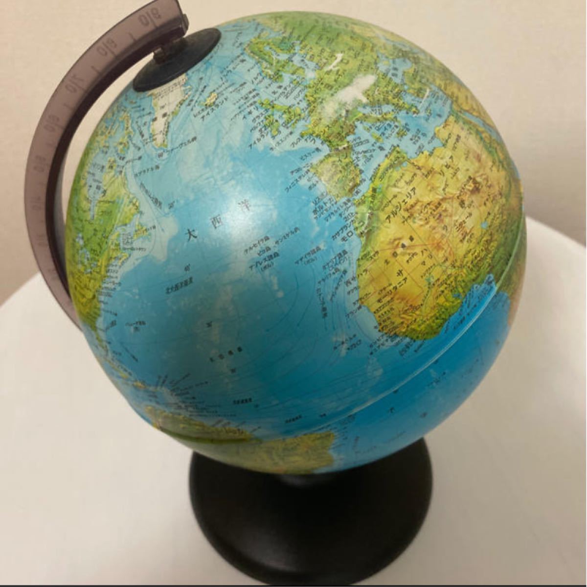 Rabing世界の地球儀、 世界地球儀スタンド、児童教育インタラクティブ天文と地理地図世界知能地球儀、USB充電線（英語） 1 4 -  shapefm.dk
