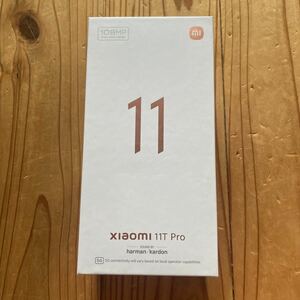 新品未開封　Xiaomi 11T Pro 8GB 128GB 国内版 ムーンライトホワイト