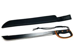 JUNGLE MASTER マチェット 大型シースナイフ 鋸付き JM-024L