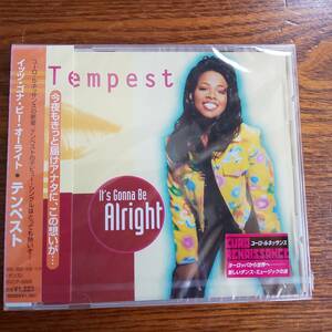 【廃盤】Tempest/イッツ・ゴナ・ビー・オールライト/ テンペストデビューシングル BVCP-8868 新品未開封送料込