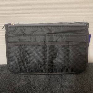 多機能 バッグインバッグ ポーチ ブラック