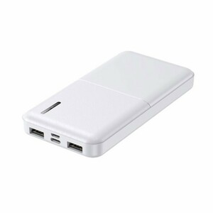 モバイルバッテリー 急速 10000mAh モバイル充電器 Type-C UAB-A PSEマーク有 ホワイト HIDISC HD-MB10000TAWH-PP/1103/送料無料メール便