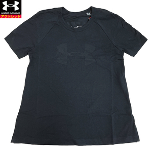  Under Armor new goods lady's short sleeves T-shirt XS 1316118 001bla cruise Motivator Tee Graphic click post free shipping 