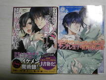 ゆずこ「鬼畜でドSな魔術師アークと私の専属契約書」「ダメチートをもらった私がツンデレ王子と世界を救います」＜送料160円～＞_画像1