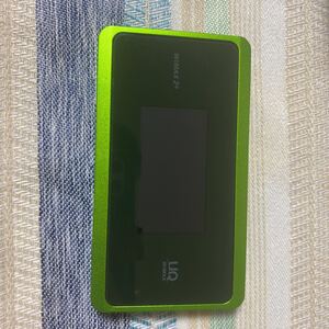 UQ WiMAX2+ Speed Wi-Fi NEXT WX06グリーン モバイルルーター NEC SIMフリー