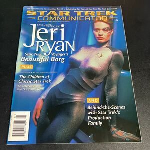 22-6-27 洋書『 Decipher STAR TREK COMMUNICATOR 』 (1998) Jeri Ryan Children of classic Trek スタートレック　ジェリー・ライアン