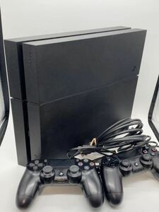 【動作良好】コントローラ2つ付属 PS4 本体 500GB プレイステーション4 CUH-1200A ジェットブラック プレステ4 PlayStation4 SONY ソニー