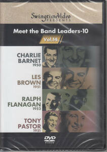 DVD◆新品・送料無料◆Meet the Band Leaders-10/チャーリー・バーネット1950/レス・ブラウン1951/ラルフ・フラナガン1952 他 ev1039