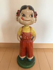 昭和レトロ　不二家ペコちゃん首ふり人形　高さ42cm