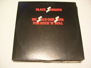 ●ROCK LP●BLACK SABBATH / WE SOULD OUR SOUL FOR ROCK'N'ROLL