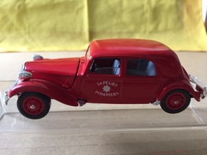  Solido Solido Citroen Citroen 15 six 1939 SAPEURS POMPIERS