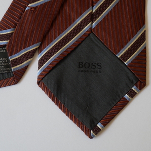 【HUGO BOSS ヒューゴボス イタリア製】USED ブランドネクタイ/m5-G5(2)-11-15の画像5