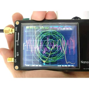 NanoVNA VNA 2.8インチLCD HF VHF UHF UVベクトルネットワークアナライザー50KHz～900MHzアンテナアナライザー内蔵バッテリー DY332