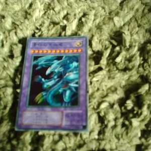 遊戯王カード　遊戯王カード　真紅の黒竜と青眼の究極竜　スーパーレアカード