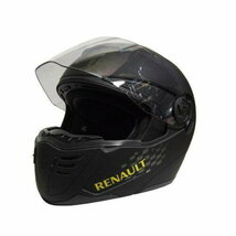 FS-JAPAN ルノー システムヘルメット RN-333 カラー：マットブラック フリーサイズ（57～60）RENAULT_画像1