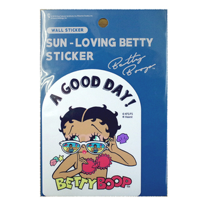 Betty Boop Sticker ベティちゃん Sun Loving Betty Boop ステッカー ST-SLBT-04