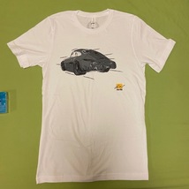 MOMO 白 Lサイズ エモリー モータースポーツ Emory Motorsports Tシャツ 356 OUTLAWS カリフォルニア　USDM　ポルシェ　空冷　VW_画像1