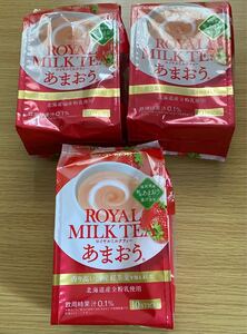 日東紅茶 ロイヤルミルクティー あまおう 3袋