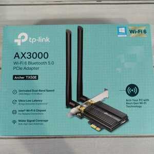 406y2919★TP-Link WiFi ワイヤレス アダプター 無線LAN Wi-Fi6 PCI-Express Bluetooth5.0 2402 + 574Mbps Archer TX50E