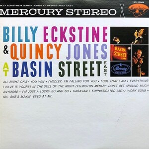 Billy Eckstine & Quincy Jones - At Basin Street East（★盤面極上品！）