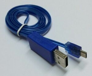 LED microUSB cable 