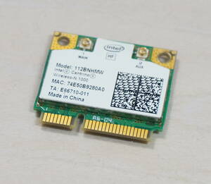 WiFiカード Intel 112BNHMW Intel Centrino Wireless-N 1000