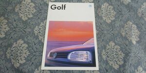 1390/カタログ　フォルクスワーゲン・ゴルフ　全26P　Volkswagen Golf