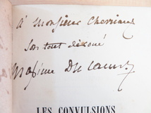 マクシム・デュ・カン直筆献呈サイン入 Maxime Du Camp『Les convulsions de Paris』(全4冊揃)1878年Hachette（パリ）初版本 フランス革命_画像5