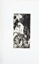 オディロン・ルドン オリジナル銅版画3枚入『Lettres d'Odilon Redon』限定110部 1923年G. Van Oest & Cie（パリ）刊_画像6