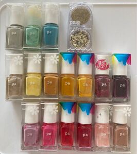 pa ネイルカラーセット マニキュア ラメ グリッター ゴールド コスメ