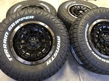 4本セット ROGAN バークレイ ローガン 17X7.5J 5/127 +35 MONSTA モンスタ テレーングリッパー 285/70R17 A/T jeep ジープ ラングラー JL_画像1