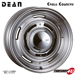 4本セット CRIMSON クロスカントリー DEAN 16x6.0J 5/139.7 -5 GRAY TOYO OPENCOUNTRY R/T 235/70R16 ホワイトレター ジムニーシエラ JB74