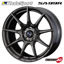 タイヤホイール 4本セット WEDS SPORT ウェッズスポーツ SA-99R 17X7.5J 5/100 +48 EJ-BRONZE DURATURN 225/55R17 SA99R_画像2