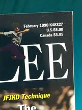 BG154サ●「BRUCE LEE」 1998年2月号 Jun Fan Jeet Kune Do Nucleus ブルース・リー 李小龍 ジークンドー 截拳道 英語 雑誌 洋書_画像2