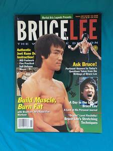 BG144サ●「BRUCE LEE The Way of the Dragon」 Martial Arts Legends 1997年1月 ブルース・リー 李小龍 英語 雑誌 洋書