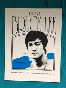 BG448サ●「DEAR BRUCE LEE」 ブルース・リー 李小龍 アメリカ 英語 米版 洋書