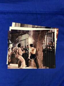 BG821サ●ブルース・リー スチール 写真 約20×25cm 3枚セット Bruce Lee 李小龍 映画