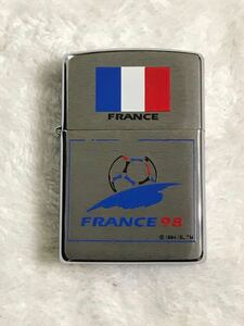 ZIPPO ジッポー オイルライター　1997年製 フランスワールドカップ　France World Cup 中古品