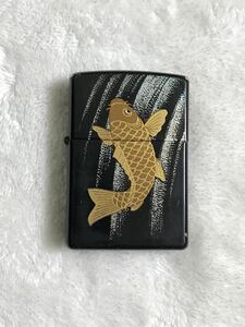 ZIPPO ジッポー ジッポ ジッポーライター ジッポライター ビンテージ オイルライター　2011年製 鯉　錦鯉　中古品